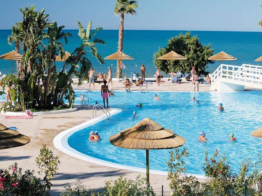Camping Internazionale Manacore - Mobilheim 7 personen - Happy Premium mit Meerblick (hillside) in Peschici und Umgebung, Gargano