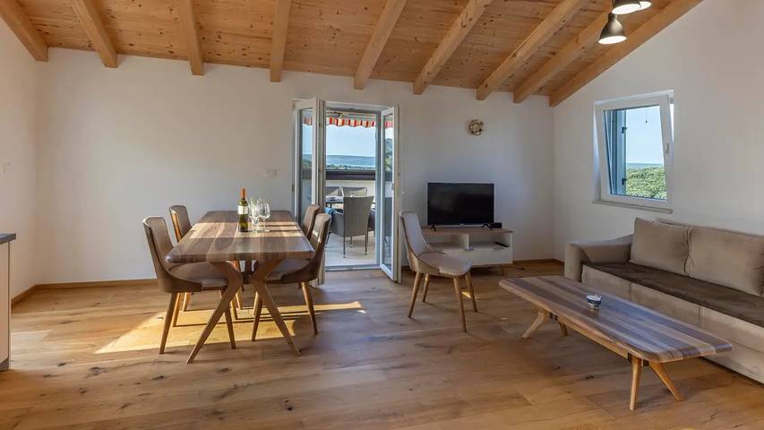 Ferienwohnung für 5 Personen, mit Terrasse