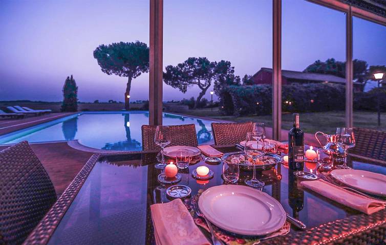 Ferienhaus für 8 Personen, mit Whirlpool und Pool sowie Garten in Rom - 3