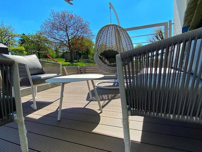 Ferienhaus für 6 Personen, mit Terrasse und Garten sowie Sauna in Üttfeld