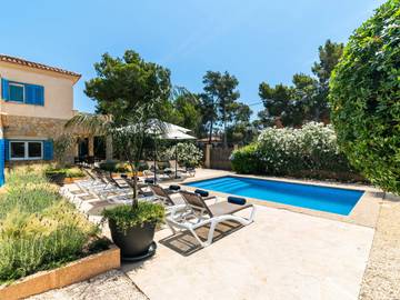 Villa in Cala Llombards, Santanyí für 5 