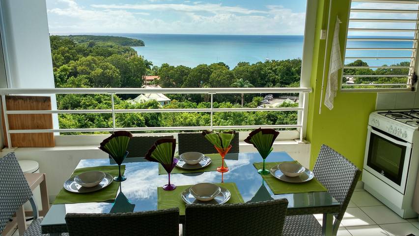 Appartement de vacances pour 4 personnes, avec balcon et piscine