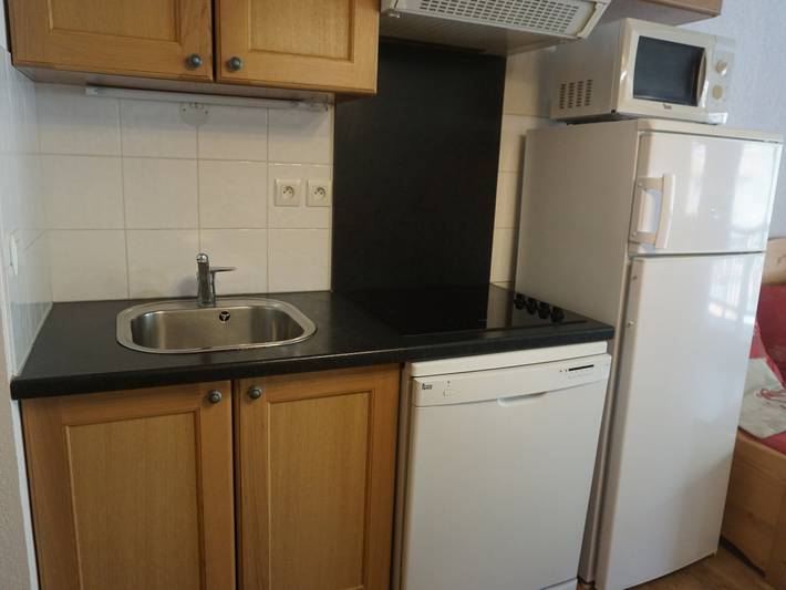 Ganze Wohnung, 2-Zimmer-Wohnung, 4 Pers, Pool, Wlan, überdachter Parkplatz in Orcières, Nationalpark Écrins