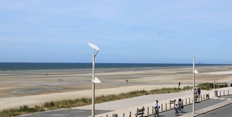 Gîte pour 5 personnes, avec balcon, adapté aux familles dans Hardelot Plage