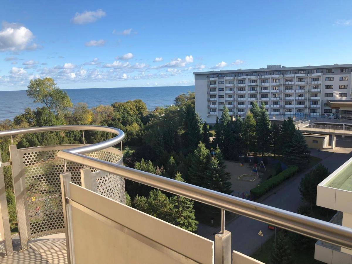 Geheel appartement, Apartament Ania z widokiem na morze w Hotelu Arka in Kołobrzeg, Baltic Sea Pomerania