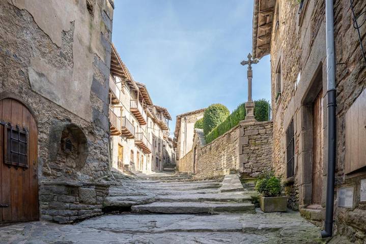 Gîte pour 10 personnes, avec vue à Rupit i Pruit - 3