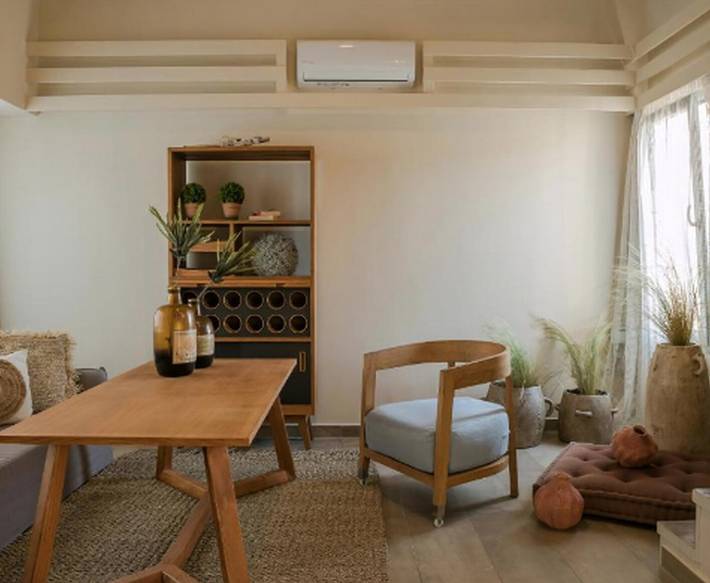 Location de vacances pour 4 personnes, avec terrasse et vue sur l’océan dans Άσος - 4