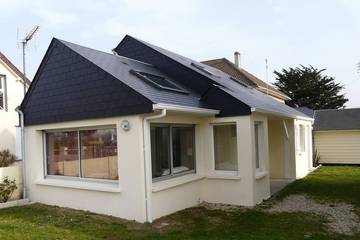 Gîte pour 5 personnes, avec terrasse et jardin à Coudeville-sur-Mer