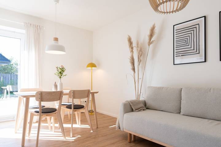Ferienwohnung für 3 Personen, mit Terrasse in Mildstedt