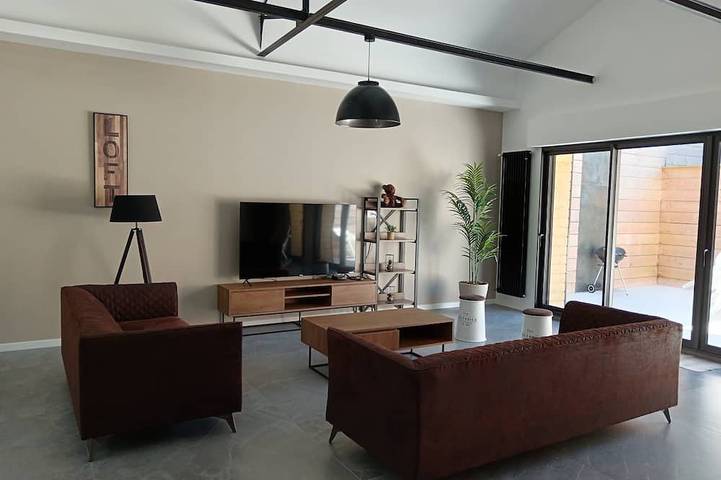 Location de vacances pour 8 personnes, avec terrasse à Saint-Martin-Boulogne