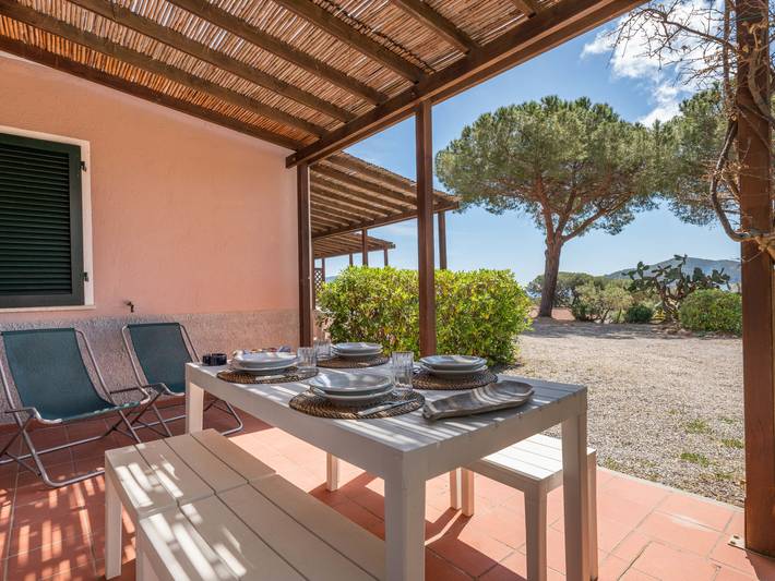 Ferienwohnung für 4 Personen, mit Ausblick und Garten sowie Terrasse in Lacona - 4