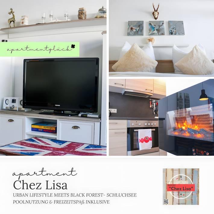 Ganze Wohnung, Chez Lisa-Familienurlaub-Pool-Sauna-Netflix! in Schluchsee, Südschwarzwald