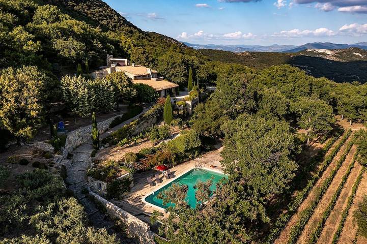 Villa pour 11 personnes, avec jardin, animaux acceptés