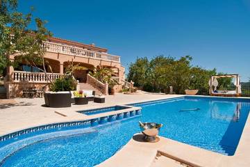 Finca für 12 Personen, mit Sauna und Garten in S'Alqueria Blanca