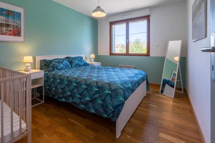 Location de vacances pour 11 personnes, avec bassin pour enfant et piscine ainsi que jardin et vue, animaux acceptés à Ambleteuse - 4