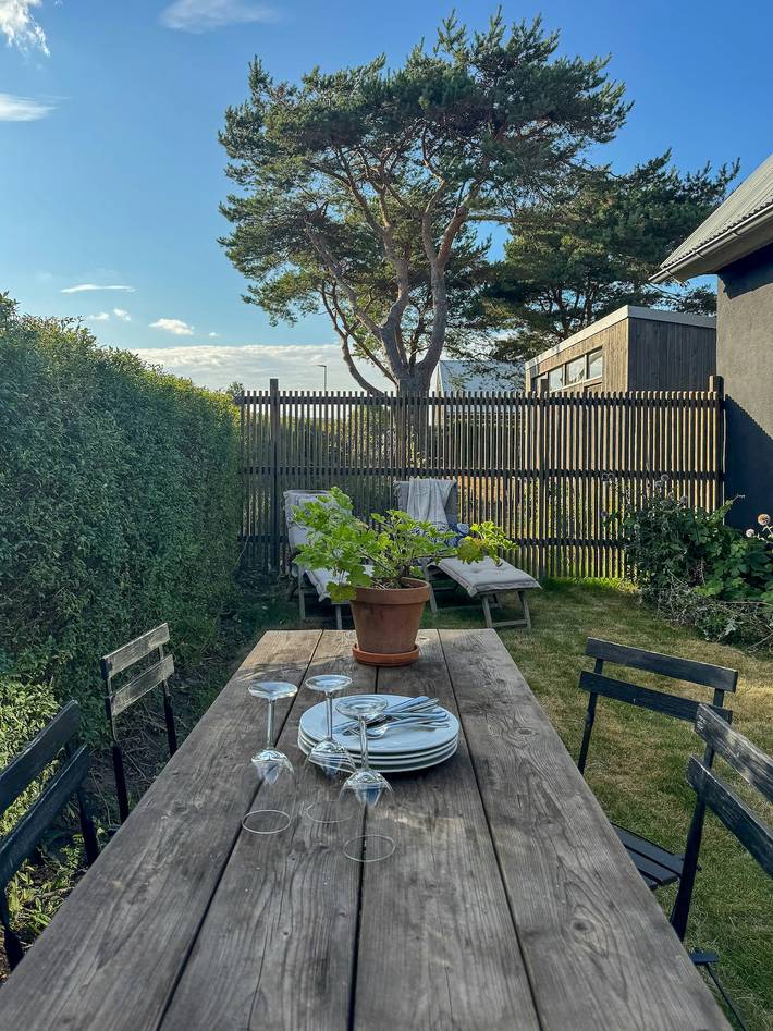 Ferienhaus für 5 Personen, mit Garten