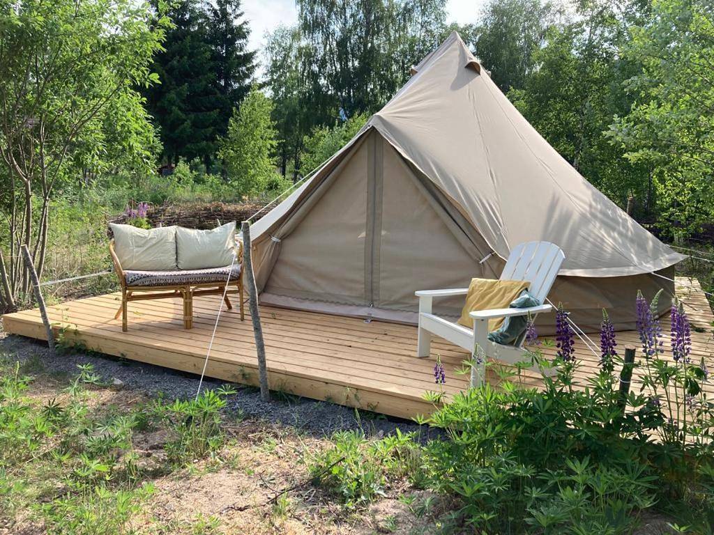 Fristad Glamping Tent Vitsand in Vitsand, Värmland
