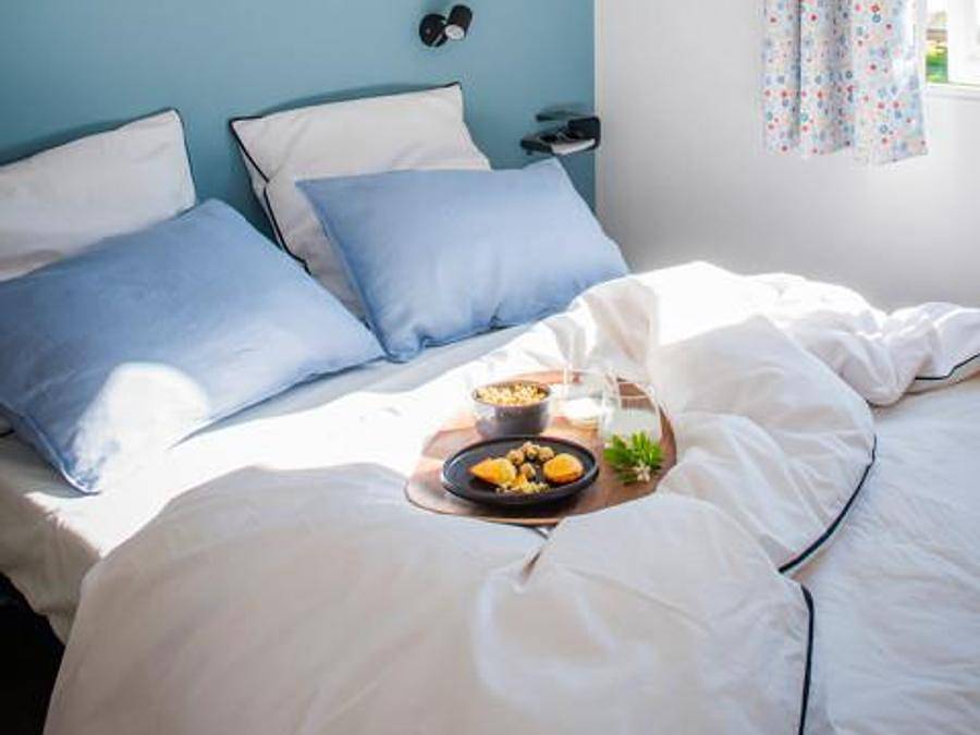 Flower Camping le Peyrelade - Mobilhome 3 personas - Mobilhome Classique 1 habitación + Terraza - 2 personas + 1 niño -10 años in Rivière-sur-Tarn, Parc naturel régional des Grands Causses