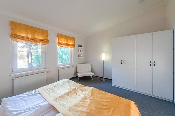 Ganze Wohnung, Ferienwohnung „Schwan“ mit großer Terrasse in Jabel an der Müritz in Jabel, Naturpark Nossentiner/Schwinzer Heide
