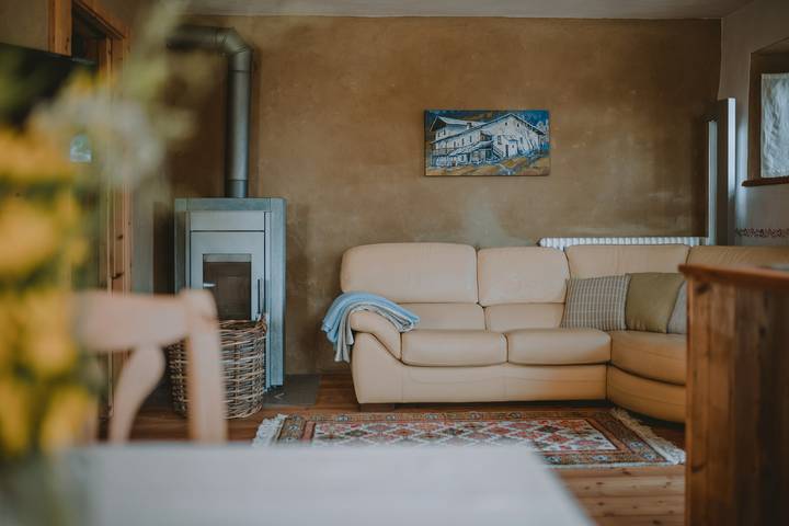 Ferienwohnung für 4 Personen, mit Garten und Sauna in Tisens