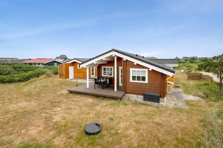 Ferieudlejning for 6 personer, med Terrasse i Ringkøbing