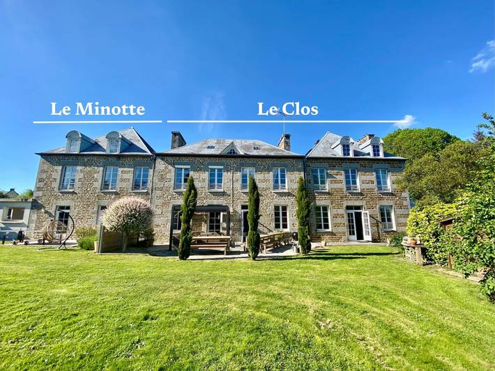 Minotte et Tonneau 15pers : jacuzzi, grand jardin in Tessy-Bocage, Région de Saint-Lô