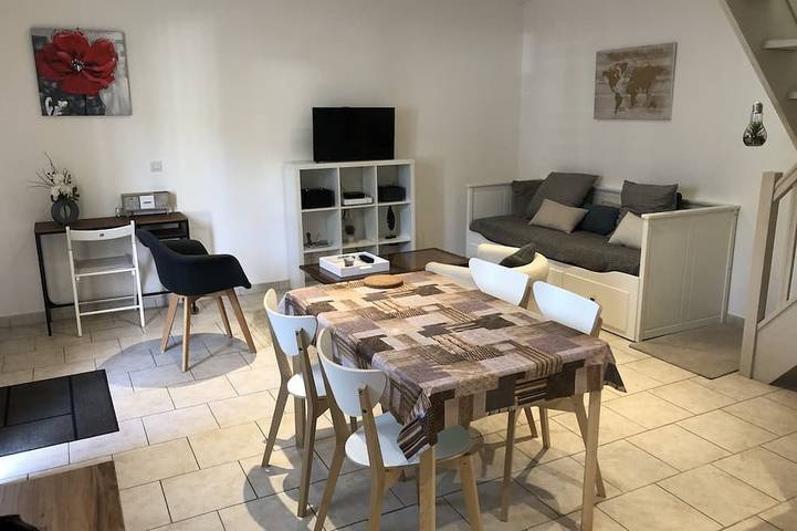 Maison de vacances pour 6 personnes, avec jardin à Honfleur