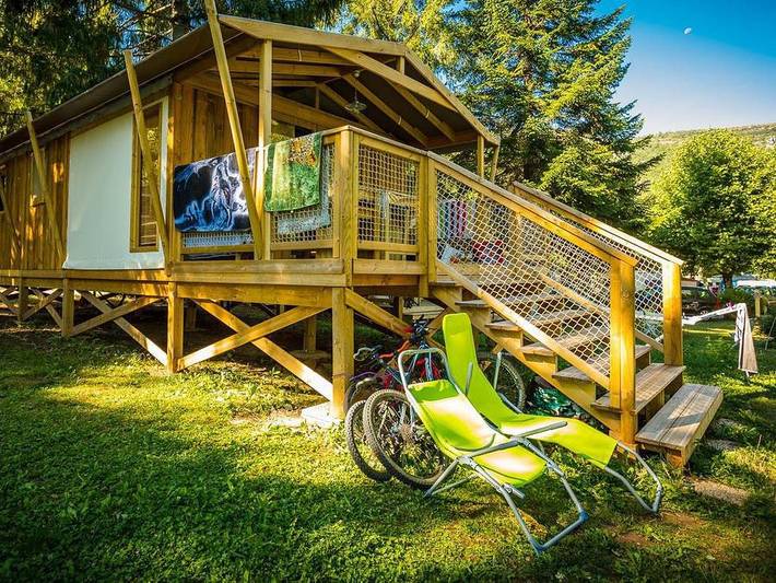 Camping pour 7 personnes, avec bassin pour enfant dans Lozère - 3