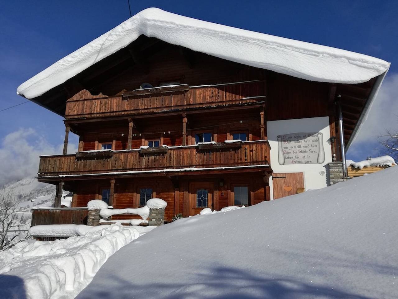 'Ferienhaus Obersäuling' mit Bergblick, Garten und Wlan in Stummerberg, Ski-Optimal Hochzillertal