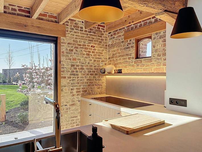 Location de vacances pour 14 personnes, avec jardin et vue, animaux acceptés à Hondschoote - 4