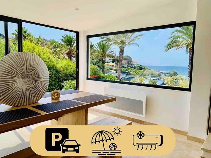 Maison de vacances pour 6 personnes, avec terrasse ainsi que vue et jardin