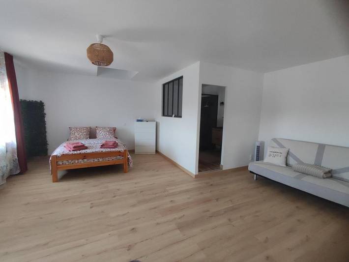 Chambre d’hôte pour 5 personnes, avec jardin