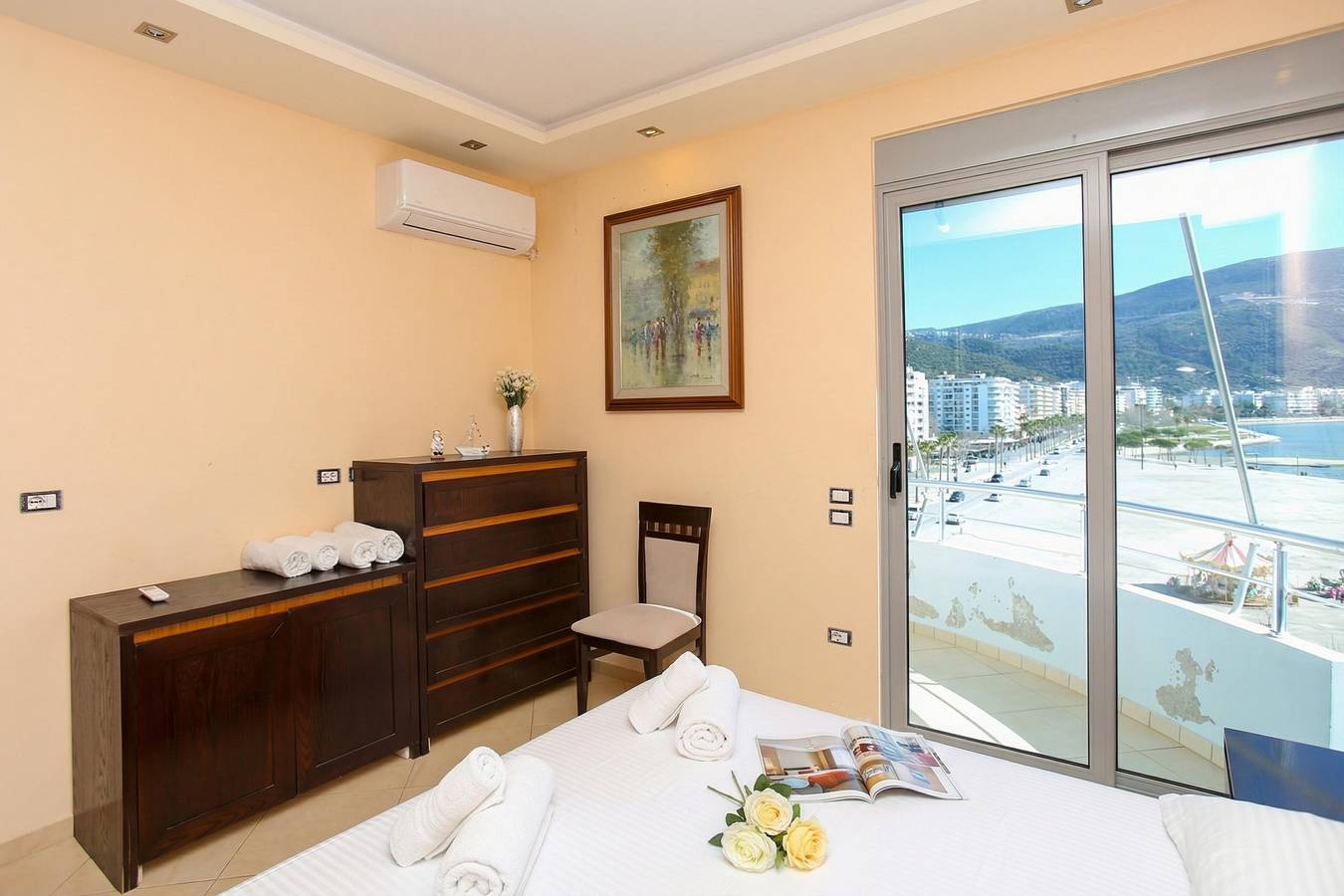 Hel lägenhet, Holiday Apartment Central & Sea View in Vlora (Stad), Vlora