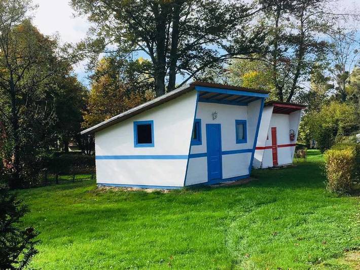 Chalet pour 4 personnes, avec bassin pour enfant dans le Parc naturel régional du Morvan