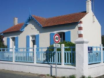 Gîte pour 5 personnes, avec terrasse et jardin dans La Cotinière