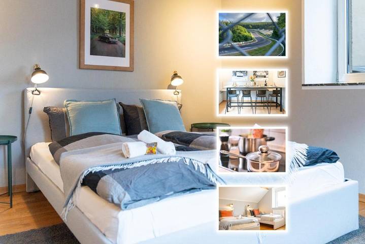 Ferienwohnung für 10 Personen, mit Ausblick und Terrasse