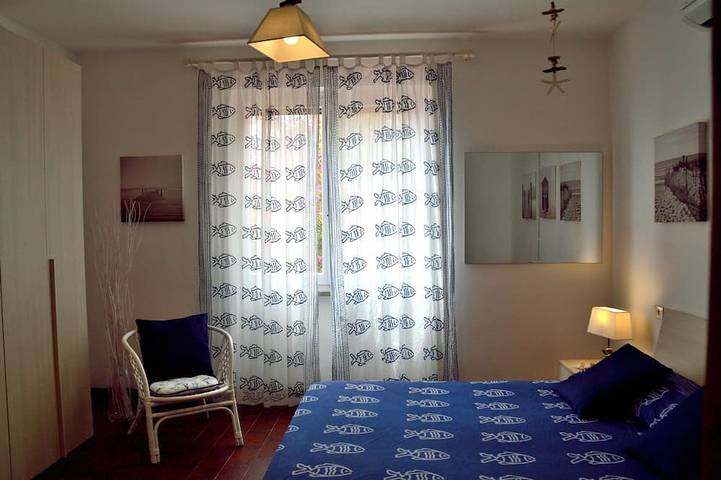 Ganze Wohnung, Wohnung umgeben von Ruhe mit wunderschönem Meerblick in Spiaggia di Stecchi, Capoliveri