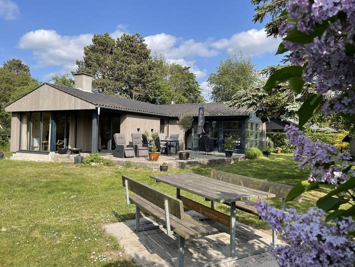 Ferienhaus für 6 Personen, mit Terrasse und Garten