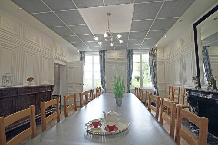 Gîte pour 15 personnes, avec jardin et terrasse à Hattenville - 2