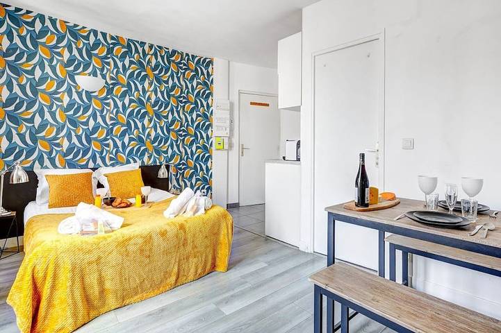 Ganze Wohnung, Tbs 142 - Cosy Studio at the Gates of Paris in Bagnolet, Seine-Saint-Denis