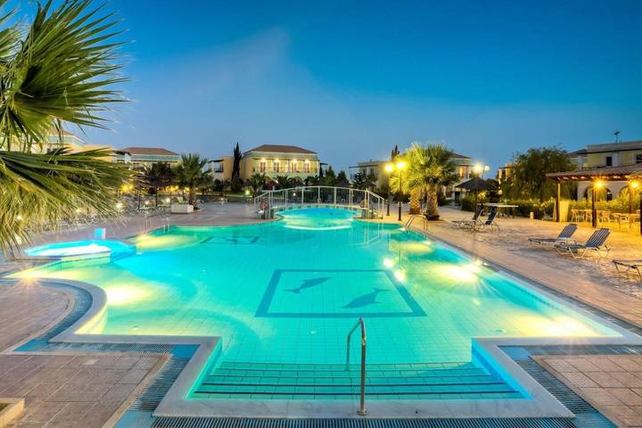 Hotel für 3 Personen, mit Garten und Pool sowie Ausblick und Kinderpool
