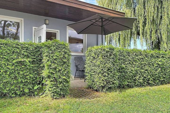 Bungalow für 3 Personen, mit Terrasse und Garten