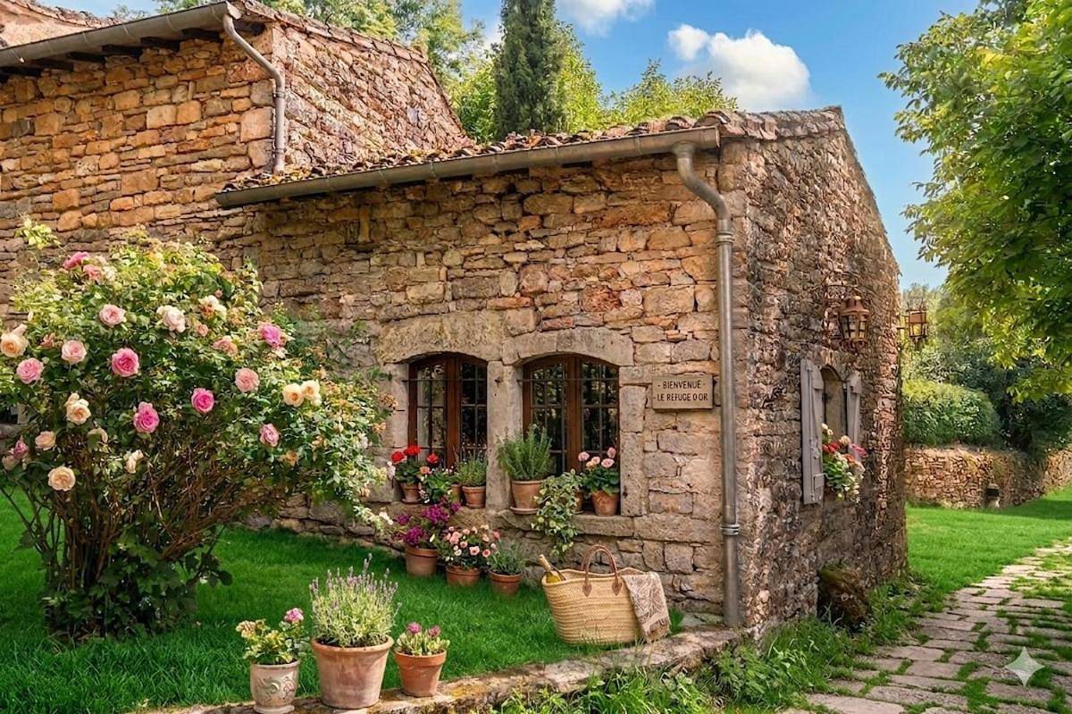 Le Romantique - cottage with pool for couples in Espinas, Tarn-et-Garonne