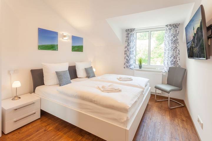 Apartamento entero, Villa Am alten Kreidebruch, Fewo Sea Spirit - Panoramablick auf die Ostsee in Sassnitz, Parque Nacional de Jasmund
