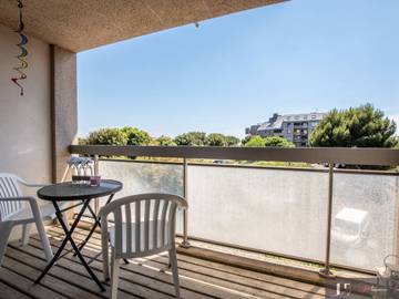 Gîte pour 4 personnes, avec terrasse dans Plage Des Minimes