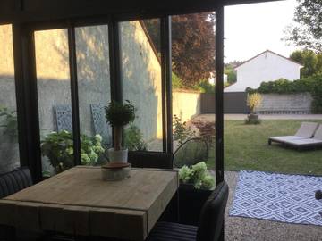 Chambre d’hôte pour 4 personnes, avec jardin à La Tour-du-Pin