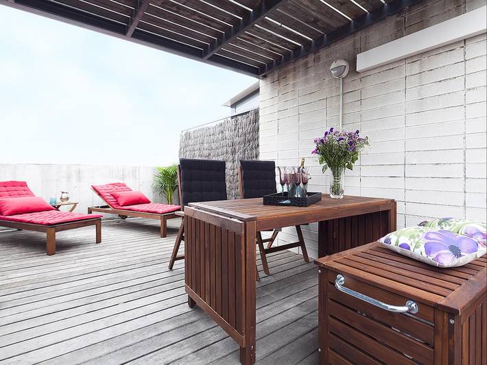 Apartamento de vacaciones para 6 personas, con terraza - 1
