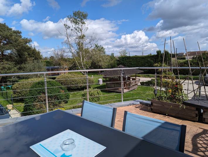 Chambre d’hôte pour 2 personnes, avec terrasse et jacuzzi
