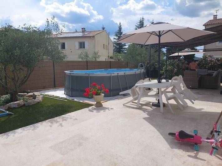 Location de vacances pour 4 personnes, avec jacuzzi ainsi que terrasse et piscine à Montpezat (Languedoc-Roussillon) - 4