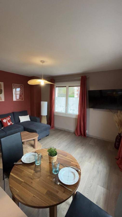 Appartement de vacances pour 2 personnes, avec Terrasse et Vue à Decize